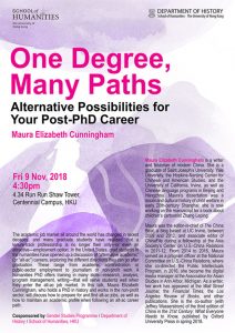 20181109_History_One_Degree_Paths_Alternative_Possibilities_Post-PhD_Career