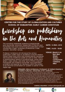 20181116_ECC_Workshop_on_Publishing_in_the_Arts_and_Humanities