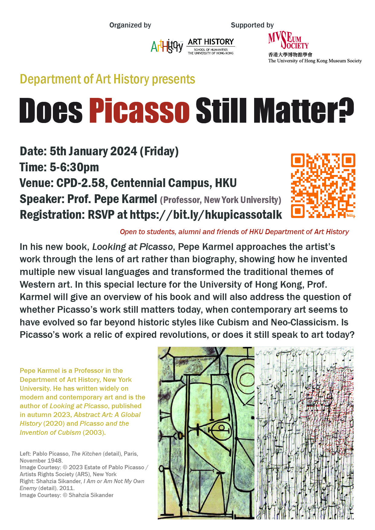 Does Picasso still matter by Prof. Karmel